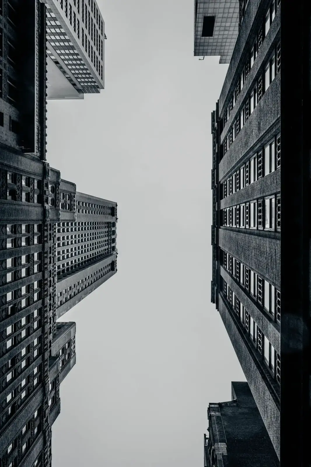 Corporate office building seen from the street